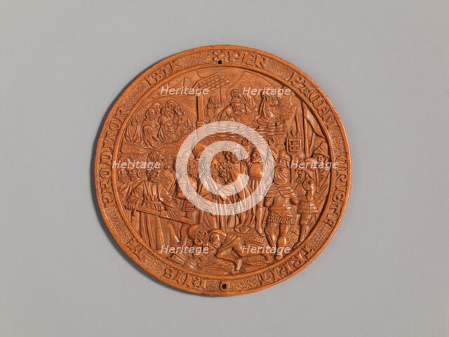 Medallion with the Betrayal of Jesus, early 16th century. Creator: Unknown.