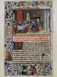 Medea kills her son, ca 1470