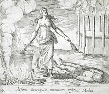 Medea Restoring Aeson's Youth, published 1606. Creators: Antonio Tempesta, Wilhelm Janson