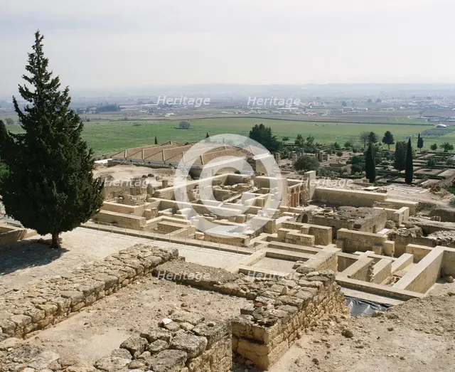 Medina Azahara (936-960), Andalusia, Cordoba, Spain, Umayyad period, (2000).  Creator: LTL.