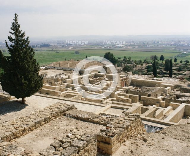 Medina Azahara (936-960), Andalusia, Cordoba, Spain, Umayyad period, (2000).  Creator: LTL.