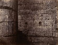 Medinet-Habu, 1854. Creator: John Beasley Greene