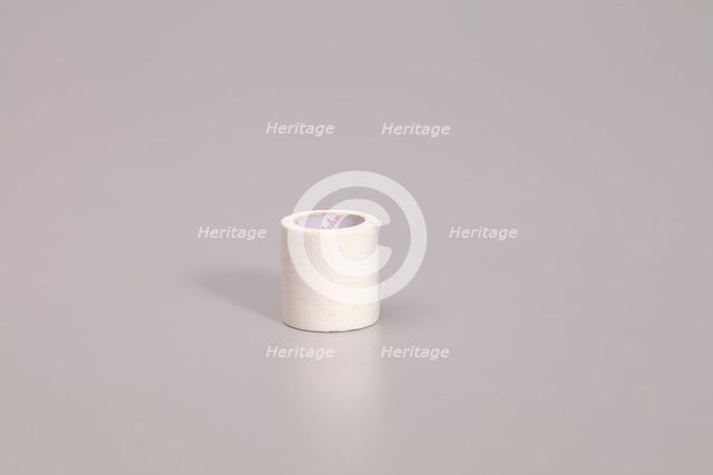 Medical tape used by Gabby Douglas during 2012 Olympics, 2012. Creator: Johnson & Johnson.