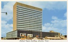 Medical Towers Building, Houston, Texas, USA, 1956