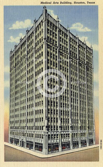 Medical Arts Building, Houston, Texas, USA, 1946. Artist: Unknown