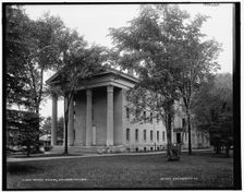 Medical building, U. of M. University of Michigan, Ann Arbor, Michigan, between 1890 and 1901. Creator: Lycurgus S. Glover