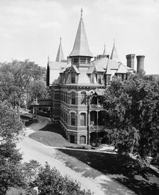 Medical building, New England Hospital for Women & Children, Dimock Street, Boston..., c1900-1910. Creator: Unknown