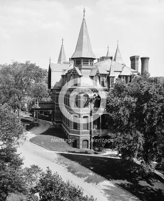 Medical building, New England Hospital for Women & Children, Dimock Street, Boston..., c1900-1910. Creator: Unknown.