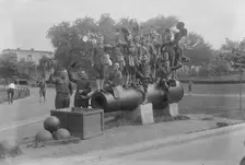 Medical corps, Fort Slocum, 1917. Creator: Bain News Service