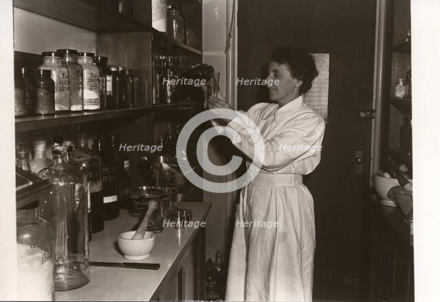 Medical Department, Rowntree factory, York,Yorkshire, 1955. Artist: Unknown