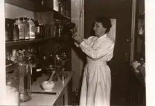 Medical Department, Rowntree factory, York,Yorkshire, 1955