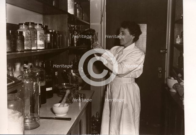 Medical Department, Rowntree factory, York,Yorkshire, 1955. Artist: Unknown