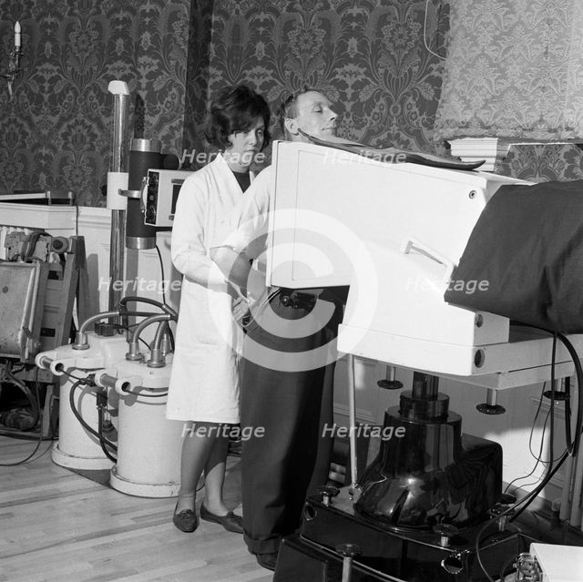 Medical screening in Rotherham, South Yorkshire, 1967. Creator: Michael Walters.