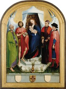 Medici Madonna, c1453-1460. Creator: Rogier Van der Weyden