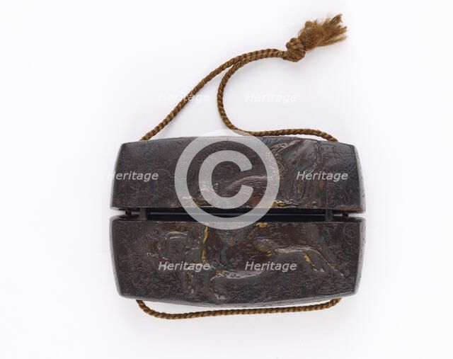 Medicine case (inro), Edo period, 1615-1868. Creator: Unknown.