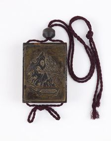 Medicine case (inro), Edo period, 18th-19th century. Creator: Unknown