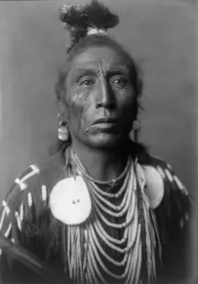 Medicine Crow [A], c1908. Creator: Edward Sheriff Curtis
