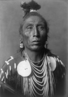 Medicine Crow [A], c1908. Creator: Edward Sheriff Curtis