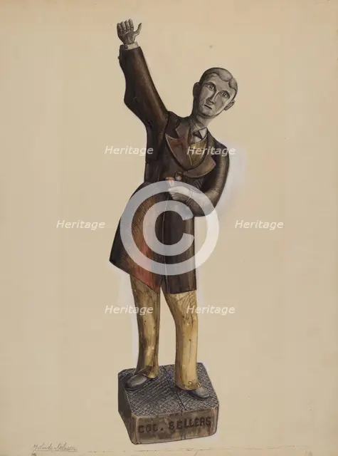 Medicine Man, c. 1937. Creator: Yolande Delasser.