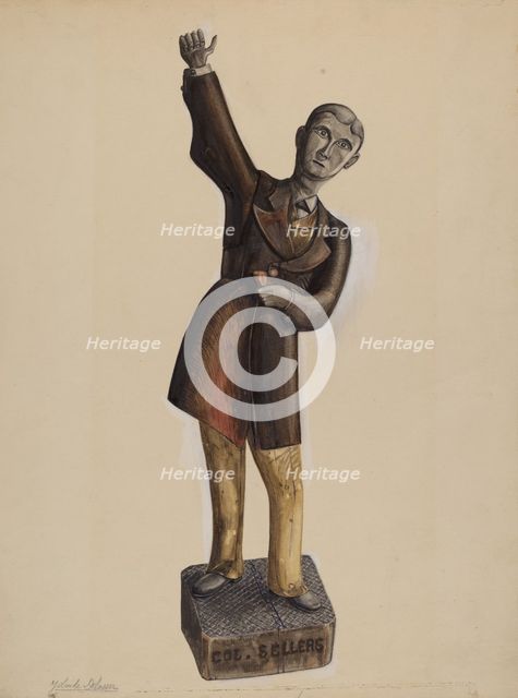 Medicine Man, c. 1937. Creator: Yolande Delasser.