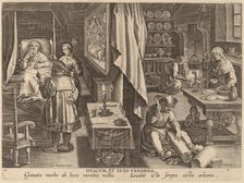 Medicine: pl.6, c. 1580/1590. Creator: Theodoor Galle