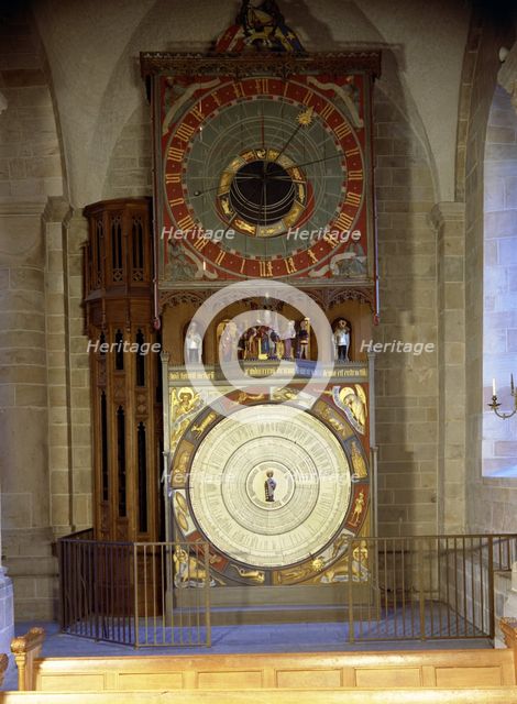 Medieval Clock, Lund Cathedral, Sweden, from the 1400s.
 Creator: Unknown.