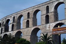 Medieval Aqueduct, Kavala, Greece, 2003. Creator: Ethel Davies