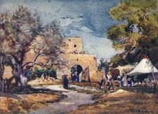 Medieval Building Outside the North Wall of Jerusalem 1902. Creator: John Fulleylove