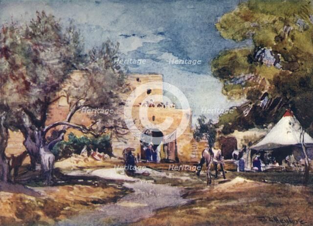 'Medieval Building Outside the North Wall of Jerusalem', 1902. Creator: John Fulleylove.