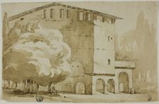 Medieval Granary in the Roman Campagna, n.d. Creator: Unknown