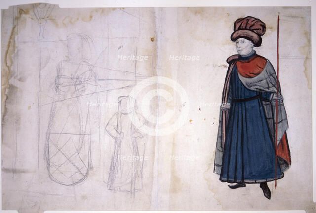 Medieval figure Artist: Unknown