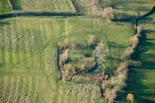 Medieval moat, Earls Croome, Worcestershire, 2014. Creator: Historic England Staff Photographer