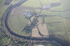 Medieval moated manorial site of Low Dinsdale, Darlington, Durham, 2015. Creator: Historic England Staff Photographer