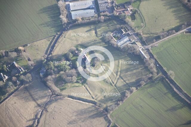 Medieval moated manorial site of Low Dinsdale, Darlington, Durham, 2015. Creator: Historic England Staff Photographer.
