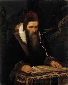 Medieval Scholar, 1862. Creator: Adolf von Becker