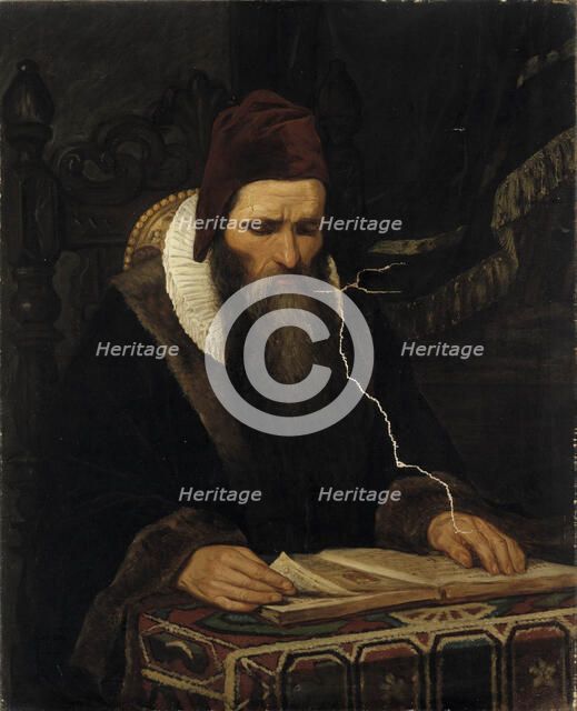 Medieval Scholar, 1862. Creator: Adolf von Becker.