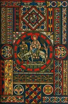 Medieval stained glass, (1898). Creator: Unknown
