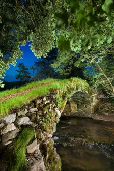 Medieval packhorse bridge, Fawcett Mill Fields, Gaisgill, Tebay, Cumbria, c2016. Artist: Alun Bull