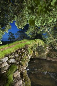 Medieval packhorse bridge, Fawcett Mill Fields, Gaisgill, Tebay, Cumbria, c2016. Artist: Alun Bull