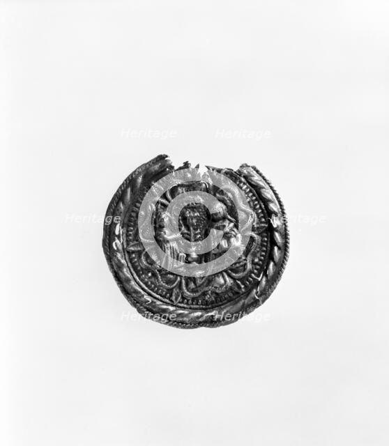 Medieval pilgrim badge. Artist: Unknown