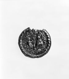 Medieval pilgrim badge. Creator: Unknown