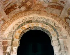 Medieval wall painting, St Mary's Church, Kempley, Gloucestershire, c2000s(?)