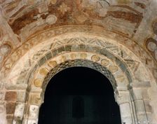 Medieval wall painting, St Mary's Church, Kempley, Gloucestershire, c2000s(?)
