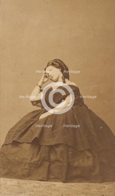 Méditation, 1860s. Creator: Pierre-Louis Pierson.