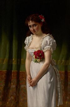 Meditation, 1881. Creator: John George Brown