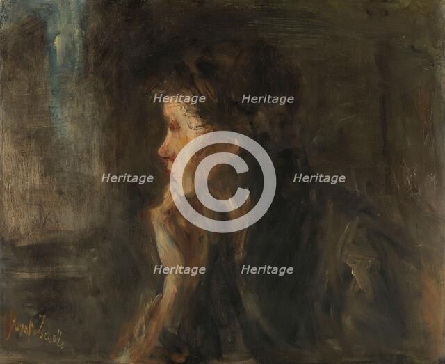 'Meditation', 1896. Creator: Jozef Israels.