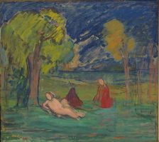 Meditation, 1925. Creator: Carl Kylberg