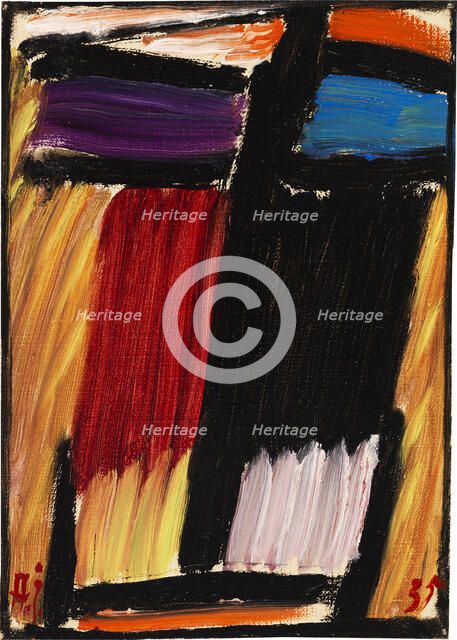 Meditation, 1935. Creator: Javlensky, Alexei, von (1864-1941).