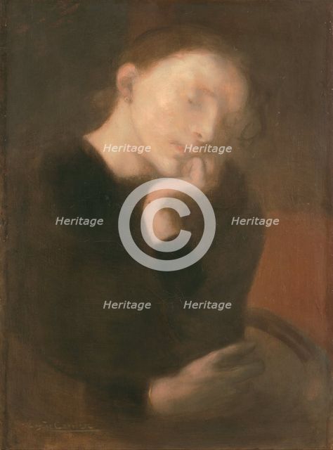 Meditation, ca 1892.