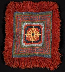 Meditation Rug, late 1800s. Creator: Unknown